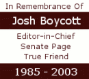 In Remembrance of Josh Boycott
